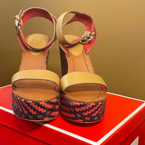 Coach Wedge Sandals - Picture 2 of 6